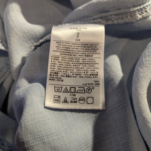 Banana Republic * Denim Button-Up Top *  Women’s Size Small - Picture 6 of 6